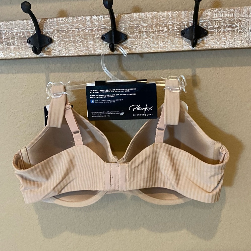 💥 SALE NWT Playtex Perfectly Smooth Bra in Gloss 4707 - Picture 6 of 15